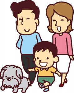 家族のイラスト