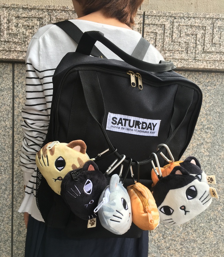 猫ポーチ