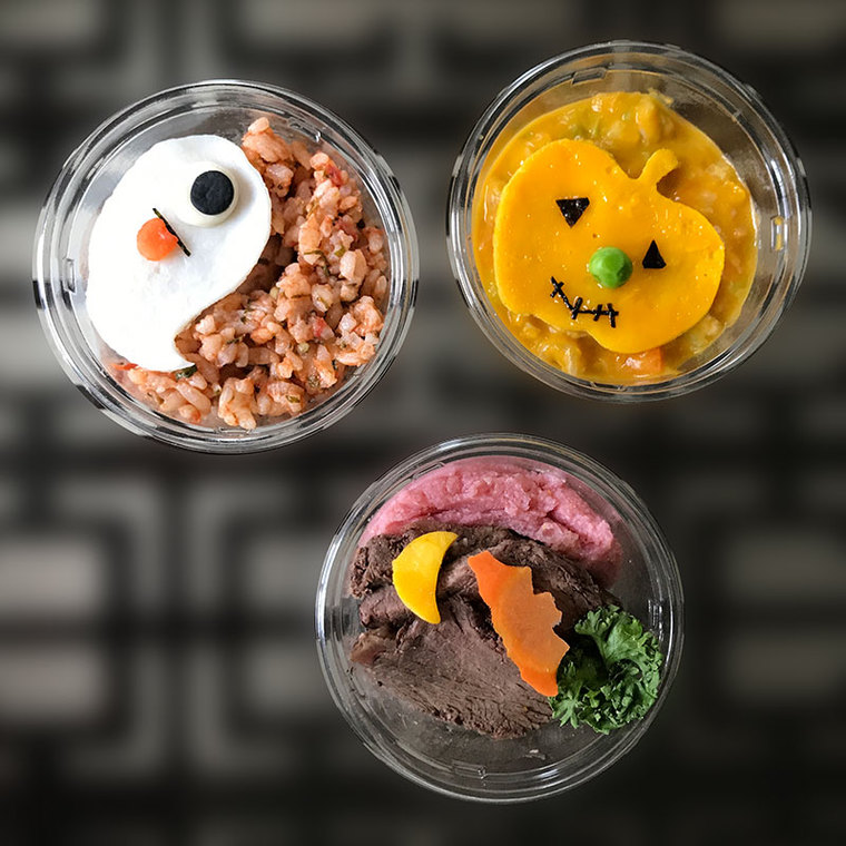 キッチンドッグのハロウィン限定の犬のケーキ