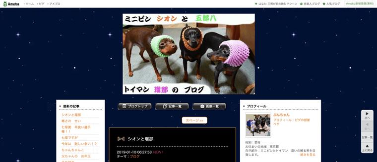 マンチェスターテリアブログ