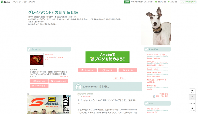 greyhound blog